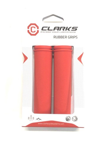 Грипсы CLARKS С98 130 мм, красные (3-379)