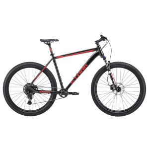 Велосипед Stark'24 Funriser 29.4+ HD темно-графитовый/красный
