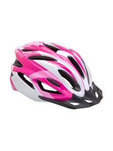 Шлем защитный FSD-HL022 (in-mold) L (58-60 см) бело-розовый/600131. Шлем FSD-HL022 (in-mold), предназначен для защиты головы при ударах при катании на велосипедах, скейтбордах, роликовых коньках и т.п. Внешний слой - ПВХ, внутренний, поглощающий энергию у