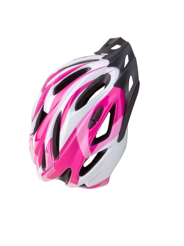 Шлем защитный FSD-HL022 (in-mold) L (58-60 см) бело-розовый/600131