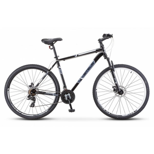 Велосипед Stels Navigator 700 D F020 Чёрный/Белый 27.5 (LU096009)