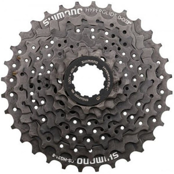 Кассета Shimano HG CS-HG31, 8 скоростей, набор звезд 11-32 Кассета Shimano HG CS-HG31, 8 скоростей, набор звезд 11-32