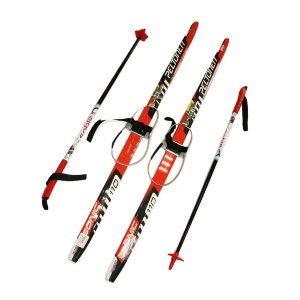 Детский лыжный комплект
Комплект предназначен для детей в возрасте от 3-х лет.Прост и удобен в применении. Лыжи: Конструкция: внешняя оболочка из ABS пластика,облегченный клин из переклееной древесины, шлифованная синтетическая скользящая поверхность,про