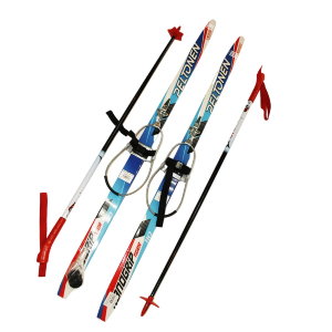 Детский лыжный комплект
Комплект предназначен для детей в возрасте от 3-х лет.Прост и удобен в применении. Лыжи: Конструкция: внешняя оболочка из ABS пластика,облегченный клин из переклееной древесины, шлифованная синтетическая скользящая поверхность,про