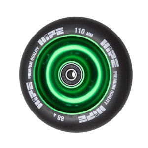 Колесо HIPE Solid 110mm Зеленый/черный
