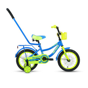 Forward Funky — детский велосипед для детей возрастом от 3 до 7 лет. 

Светоотражатель на руле повышает видимость ребенка в вечернее время.

Рама: 14” для детей 3-5 лет (90-110 см).