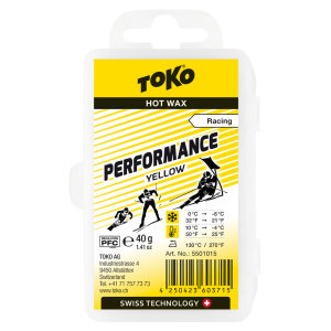 Низкофтористый парафин TOKO Performance yellow 40g 5501015