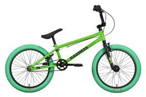 Велосипед Stark'23 Madness BMX 1 зеленый/черный/зеленый HQ-0010254