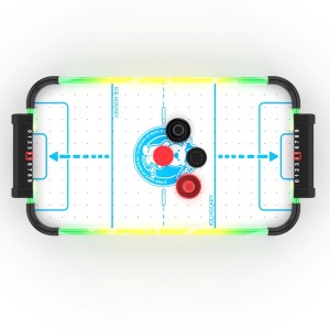 Игровой стол - не только отличная покупка для себя, но и прекрасный подарок. Игра в аэрохоккей эмоциональная, захватывающая и проходит на больших скоростях. Почувствуйте звуки и атмосферу знаменитой и популярной игры!
Игровой стол - аэрохоккей DFC SB-AT-3