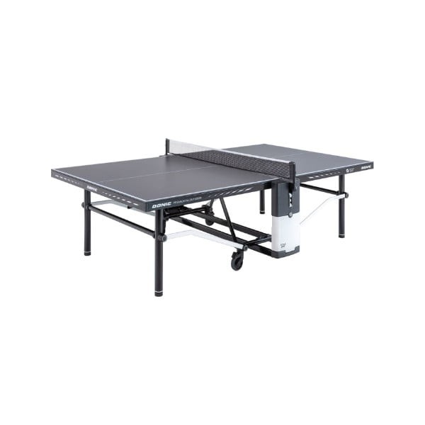 Теннисный стол DONIC SL Premium Outdoor (серый). Стол для настольного тенниса премиум класса - DONIC Premium SL Outdoor. Этот стол обладает максимальной комплектацией, высочайшей технической мощностью и уникальным дизайном, что делает его отличным выбором Теннисный стол DONIC SL Premium Outdoor (серый)