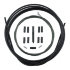 Трос+оплетка перекл Shimano SP41 OPTISLICK 3000мм 1,2мм X2100/1800мм Y60198090