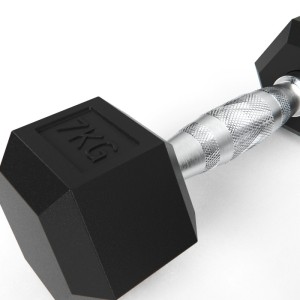 Гантели DFC гексаг.обрез. 7кг (пара) DB001-7