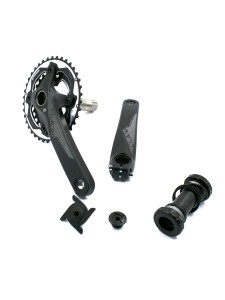 Шатуны (система) PROWHEEL CLAW-581-TT 28/38T, 175mm, AL-6061-T6, PW-MBB73+/PW-B.
Технические характеристики: Материал шатунов: алюминий. Длина шатунов: 175 мм. Количество звезд системы: 2. Количество зубьев звезды: 28/38. Посадочный диаметр звезд (BCD):