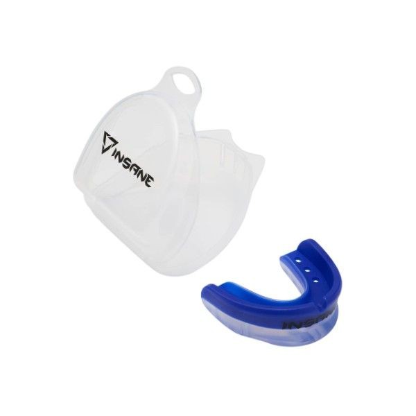 Капа 1-челюстная взрослая INSANE PANTHER IN23-MG400, ЭВА, синий