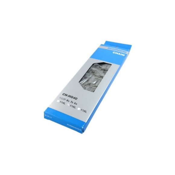 CN-HG40 Цепь Shimano
114 звеньев
6/7/8 скоростей