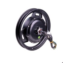 Колесо с мотором 14' в сборе для электровелосипеда 2X-240W (заднее)