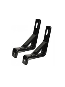 Кронштейн дополнительных колес 18' 165мм сталь/чёрный/630312. Это пара прочных и надежных кронштейнов, предназначенных для установки дополнительных боковых колес на детские велосипеды с диаметром колес 18 дюймов. Изготовленные из стали, эти кронштейны обе