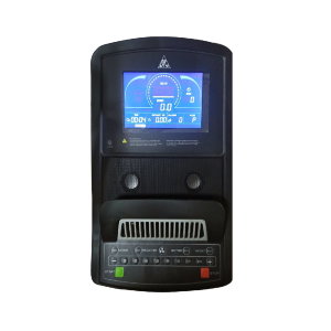 Внешний вид тренажёра лаконичный и стильный: чёрный матовый цвет, сглаженные углы, строгие линии.
Бесшумная генераторная система нагрузки позволяет регулировать сложность на 24-х уровнях с консоли.
Угол наклона регулируется при помощи рукоятки рам