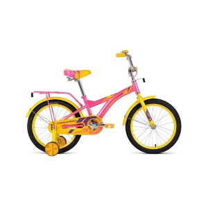 Детский велосипед Forward Crocky 18 (2019) создан для малышей ростом от 115 до 130 см. 
 Ножные тормоза приспособлены сделать езду безопасной в любой ситуации. 
 Рама Hi-Ten из стали порадует трубами повышенной прочности. 
 Жёсткая вилка жесткая стальная 