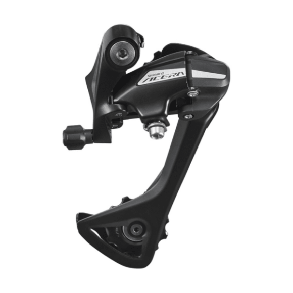 Велосипедный переключатель скоростей задний Shimano Acera RD-M30208 SGSL на 7-8 скоростей под болт черный.
Конструкция этого переключателя оптимизирована инженерами Shimano для точного и легкого переключения передач. Надёжен и прост в настройке. Длинная л
