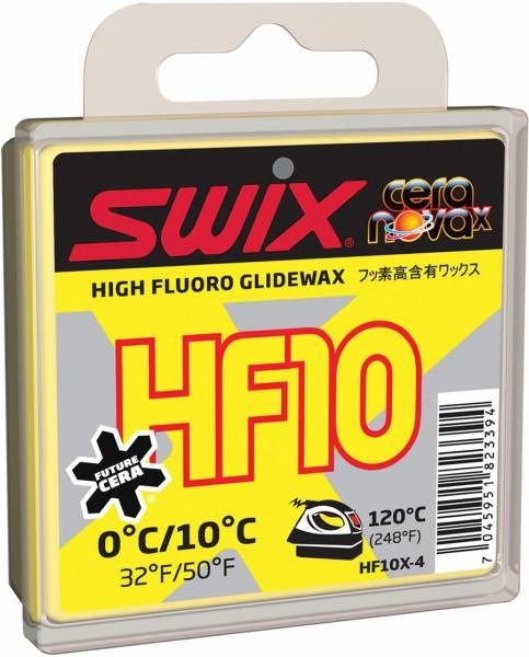 Мазь скольжения HF10X Yellow 0C/+10C 40гр HF10X-4