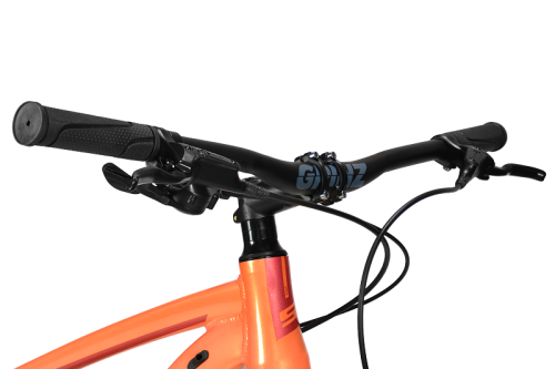 Велосипед Stark'23 Viva 27.2 HD светло-оранжевый/красный