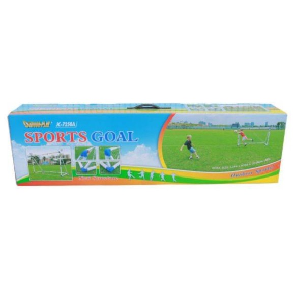 Ворота игровые футбольные GOAL7250A рекомендованы для игры на улице и в помещении.
Ворота изготовлены из ПВХ-трубы с защитой от УФ-излучения. Этот материал для ворот прошел необходимые тесты в Евросоюзе на содержание фталатов. Фитинги для соединения труб Ворота игровые футбольные GOAL7250A рекомендованы для игры на улице и в помещении.
Ворота изготовлены из ПВХ-трубы с защитой от УФ-излучения. Этот материал для ворот прошел необходимые тесты в Евросоюзе на содержание фталатов. Фитинги для соединения труб
