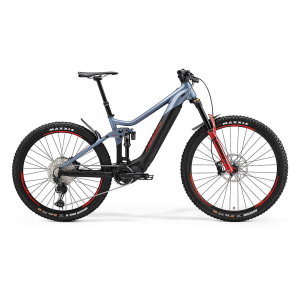 Велосипед Merida eOne-Sixty 700 MattSteelBlue/Black/Red 2021