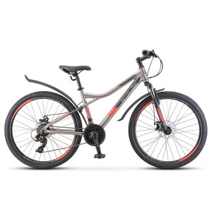 Велосипед Stels Navigator 610 MD V050 Серый/Красный 26 (LU098465)