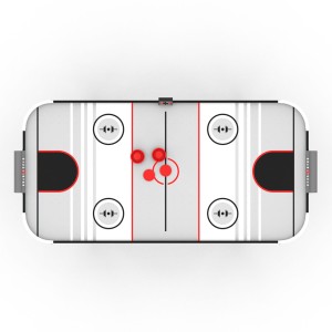 Аэрохоккей DFC CAMELLIA 48” - компактная настольная модель. Стол отлично подходит для активного отдыха, его легко взять с собой на дачу или в поход.
В комплект входят электронный счётчик очков, 2 биты и 2 шайбы. Вентилятор работает от сети 220 вольт.