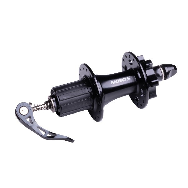 Втулка задняя Solon DH902R 32H disc M10*135mm эксцент.,черная под касету  8/9.