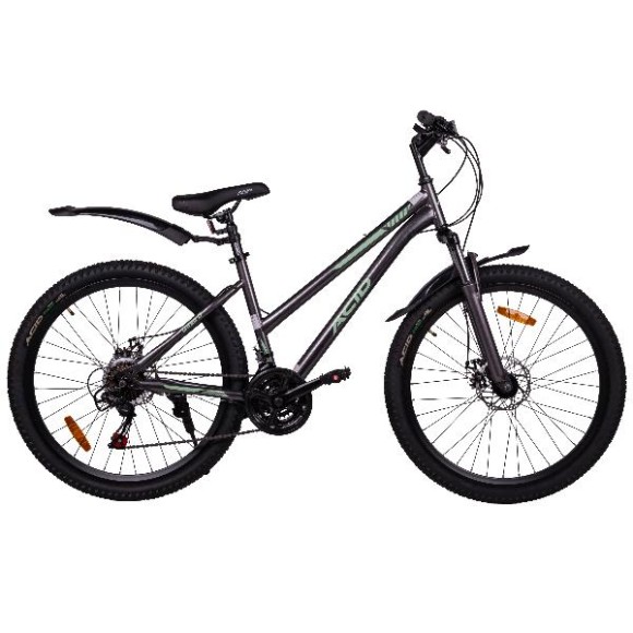 Велосипед 26' ACID Q 650 D Gray/Mint Велосипед 26' ACID Q 650 D Gray/Mint