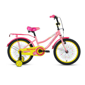 Forward Funky — детский велосипед для детей возрастом от 5 до 7 лет. 
 
 Светоотражатель на руле повышает видимость ребенка в вечернее время.
 
Рама: 18” для детей от 5-7 лет (105-130 см)