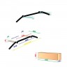 Турник настенный BASEFIT Slim 1, разборный, d=28 мм, ширина 100 см вынос 25 см
