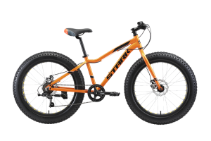 Велосипед Stark'24 Rocket Fat 24.1 D оранжевый/черный HQ-0014341