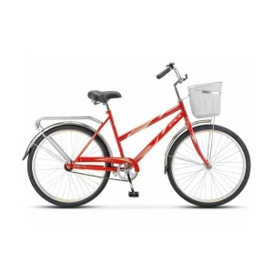 Велосипед Stels Navigator 26' 205 C Z010 Красный (с корзиной) (LU101264)
