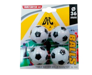 Мяч для футбола 36 мм (4 шт)