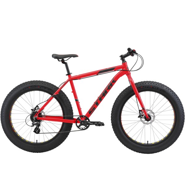 Велосипед Stark'21 Fat 26.2 HD красный/черный 2020-2021