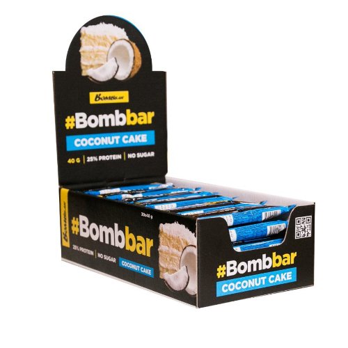 Батончик глазированный Bombbar 40гр (30)