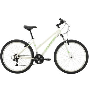 Велосипед Stark'21 Luna 26.1 D белый/салатовый
