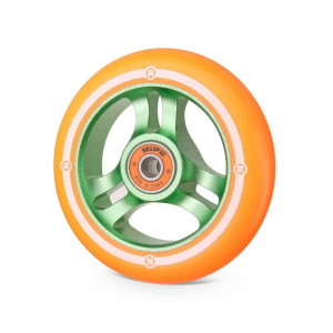 Колесо Hipe 3W 100мм Зеленый/оранжевый