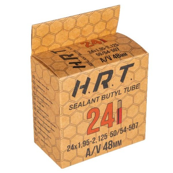 Камера велосипедная H.R.T. 24" 24х1,95–2,125 AV 48 мм — надежное решение для ежедневного катания с дополнительной защитой от проколов. Подходит для городских, подростковых и горных велосипедов с колесами 24 дюйма, обеспечивая стабильное давление и уверенн Камера велосипедная H.R.T. 24" 24х1,95–2,125 AV 48 мм — надежное решение для ежедневного катания с дополнительной защитой от проколов. Подходит для городских, подростковых и горных велосипедов с колесами 24 дюйма, обеспечивая стабильное давление и уверенн
