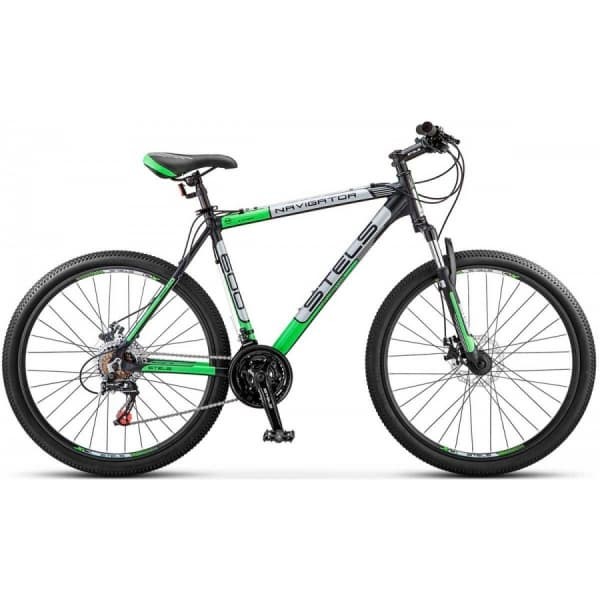 Велосипед Stels Navigator 600 V 26 (2016) Серый/Серебристый/Зеленый