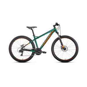 Велосипед 27,5' Forward Quardo 27,5 2.0 disc AL Зеленый Матовый 19-20 г