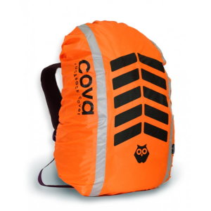Чехол PROTECT д/рюкзака со световозвращающими лентами оранжевый (20-40 л.)