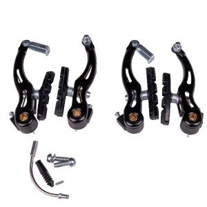 Тормоза CLARKS CLK115X2 V-Brake, 70 мм, алюм., черные (3-270)