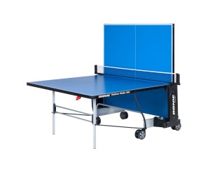 Стол теннисный OUTDOOR ROLLER 800-5 BLUE.
Всепогодный теннисный стол Donic Outdoor - Roller 800.
Outdoor - Roller 800 -высококачественный теннисный стол, предназначен для использования на открытых площадках.
Удобная компактная система сложения, легко скла