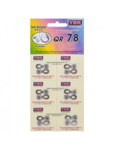 Замок цепи QRs6.7.8 быстросъем. для 6,7,8-скор. цепей блистер 6 шт./570068. Замок для монтажа/демонтажа 6/7/8-ми скоростных велосипедных цепей. Совместимые цепи Shimano, SRAM, KMC, SunRace и др. В блистере 6 штук. Замок цепи - это быстроразъёмное звено це