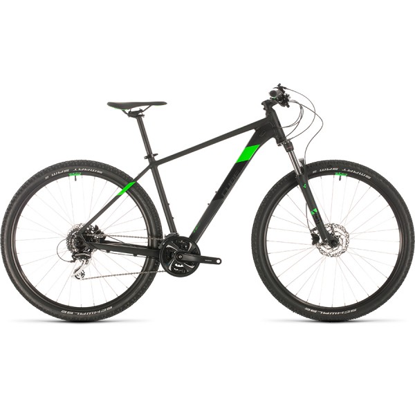 Велосипед CUBE AIM RACE 27.5 (black'n'flashgreen) 2020
