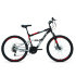Велосипед 26' Altair MTB FS 26 2.0 disc 18 ск Черный/Красный 19-20 г